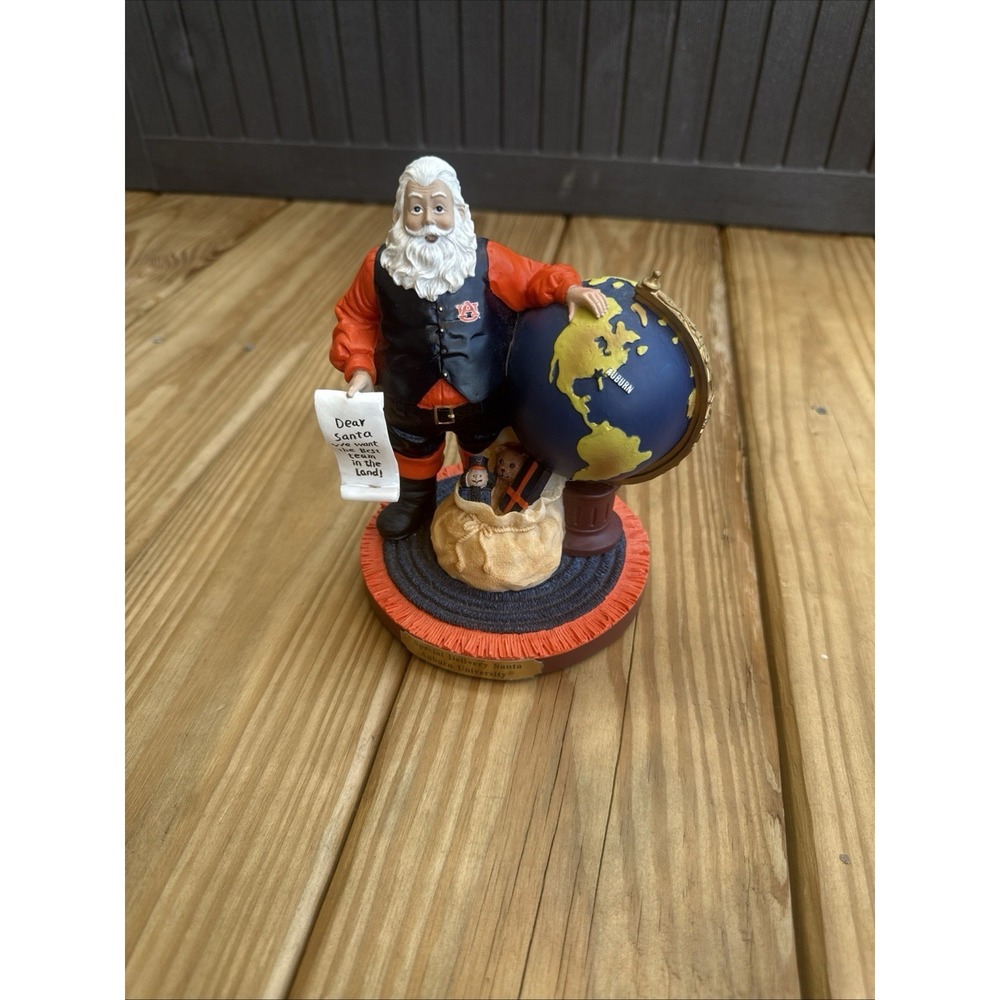 The Memory Company Special Delivery Santa Auburn University Figure Ltd Series